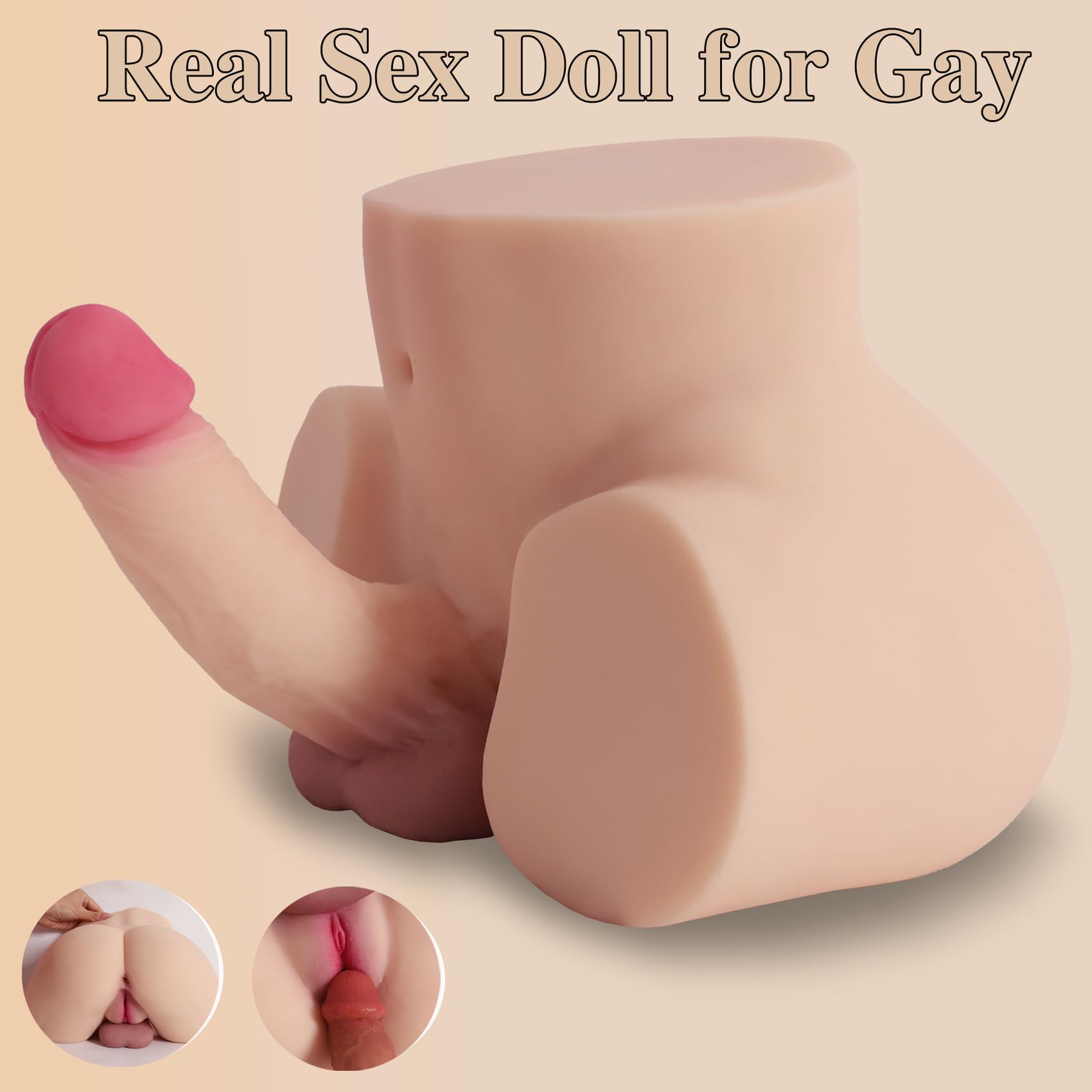 3-In-1 Transsexual Sex Doll Ass with a Dildo and Vagina - 13 LB Spartan Lover 3-In-1 Transsexual Sex Doll Ass with a Dildo and Vagina - 13 LB Spartan Lover