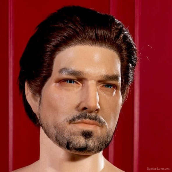 Male Sex Doll Head - Dustin Spartan Lover Male Sex Doll Head - Dustin Spartan Lover