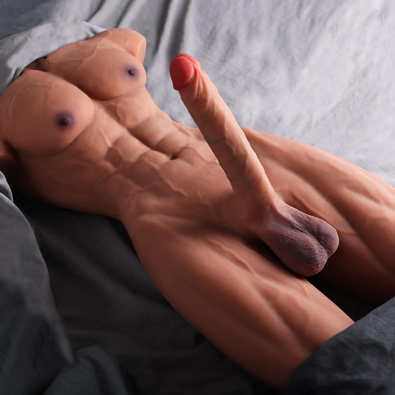 Male Sex Doll Torso with 8 inch Penis And Anus - 35 LB– Spartan Lover