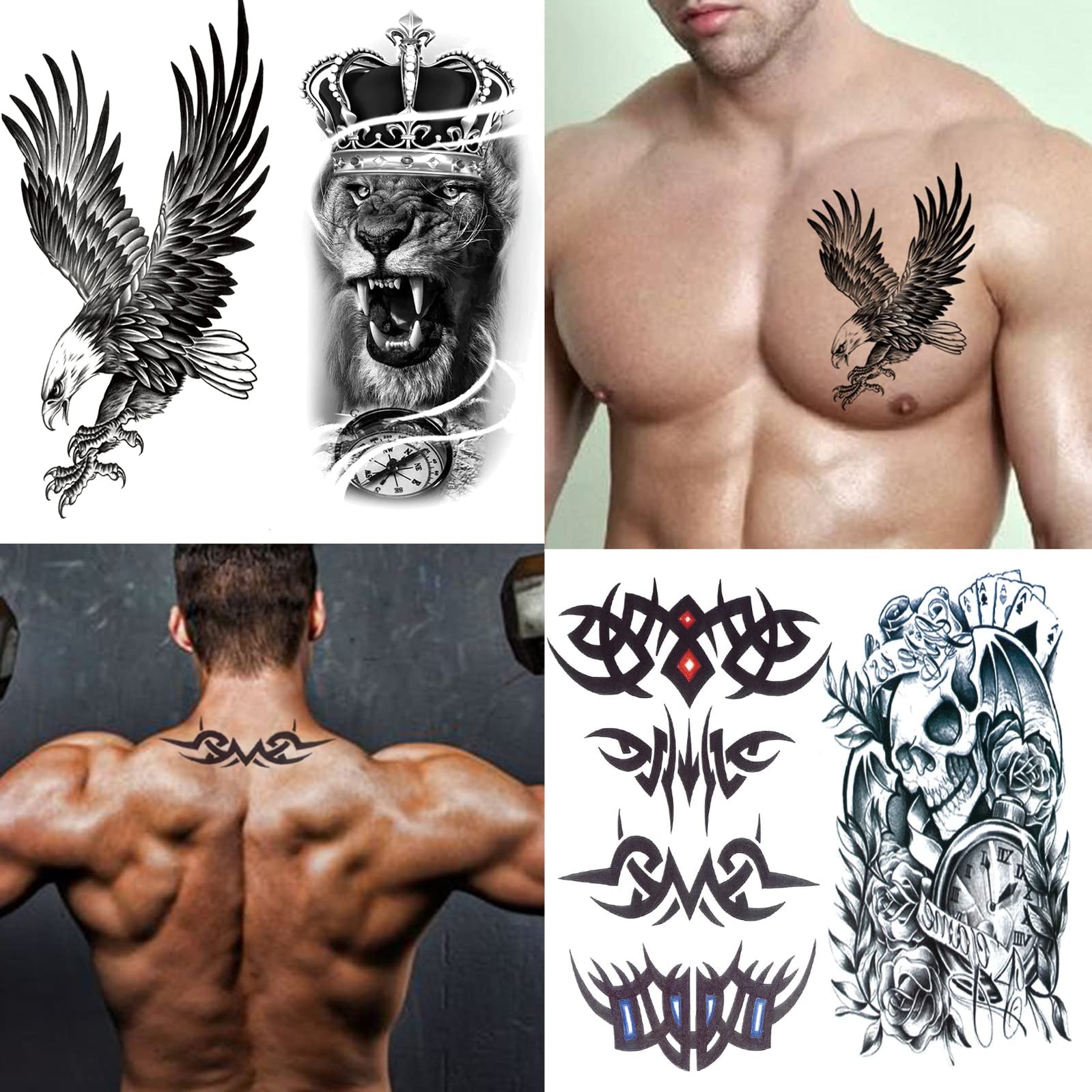 Sex Doll Tattoos - 12 Large And 68 Small Spartan Lover Sex Doll Tattoos - 12 Large And 68 Small Spartan Lover