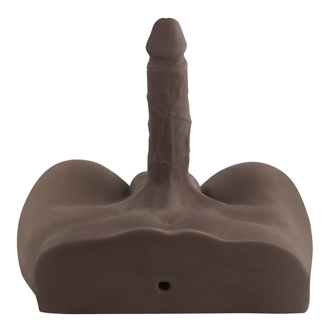 7 Inch Cock and Ass - Black African American Spartan Lover