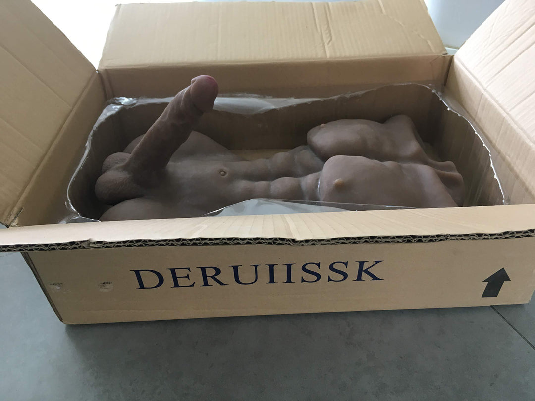 grandpa sex doll Black Male Sex Doll Torso with 7